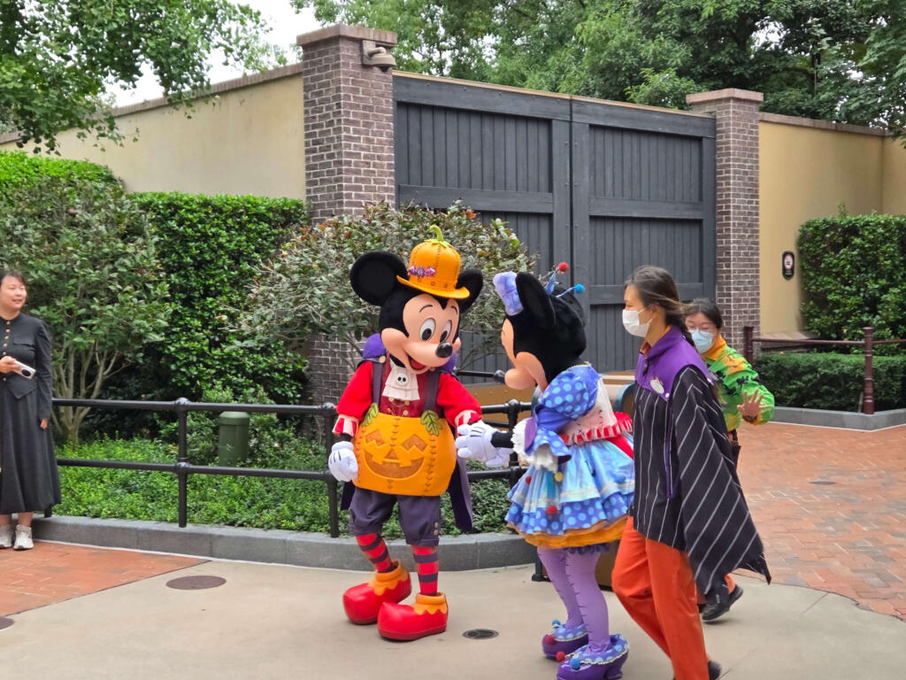 ถ่ายรูปกับ Olu mel จาก duffy and friends เต้าน้อยใจดี ที่ Shanghai Disneyland (6)